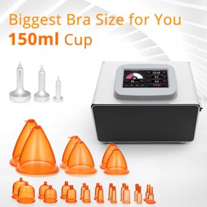 150 ML Buttom Lifting Lymph Detox Breast Enlargement Enhancement Skin Tightening Health Body Care Spa Machine
