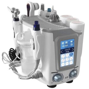 6 In 1 Small Bubble Hydrogen Oxygen Beauty Machine Facial Professional SPA Skin Cleaning Moisturizing Lifting Anti-Aging Wrinkle