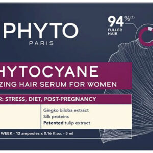Phytocyane Revitalizing Hair Serum for Women – 12 Ampoules أمبولات مقوية للشعر
