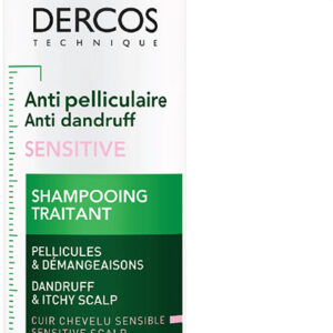 Dercos Anti-Dandruff Shampoo for Sensitive Scalp 200mL شامبو ضد القشرة لفروة الرأس الحساسة