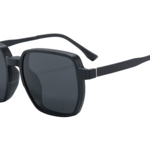 400233 Geometric Magnetic Clip on Eyeglasses