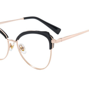 200814 Cateye Spring Hinge Eyeglasses