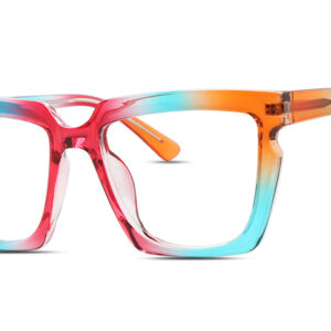 200640 Square Spring Hinge Eyeglasses