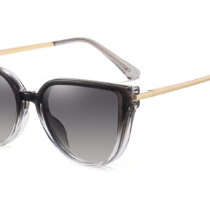 200636 Cateye Spring Hinge Magnetic Clip on Eyeglasses