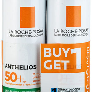 Anthelios Invisible Sunscreen Face Mist SPF50 for All Skin Types 2x75mL