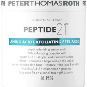 Peptide 21 Amino Acid Exfoliating Peel Pads – 60 Pads