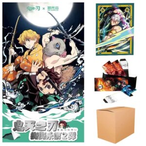 Demon Slayer Collection Cards Booster Box Wholesale Shi Guang Gu 2025 Anime Characters Collection Card Board Game Holiday Gift