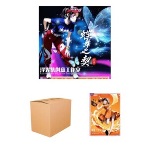 Wholesales Demon Slayer Floating Light Collection A5 Cards Booster Box Wave2 Butterfly Dance Kids Playing Cards Tables Games