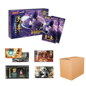 YOUTH Naruto Collection Cards Booster Box Collection Of Colored Paper Kids Toys Playing Cards Tables Games