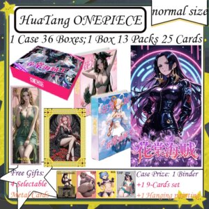 HuaTang ONEPIECE ONEPIECE Collection Cards Trading Anime Nami Luffy Character Collection CCG ACG Game Gift for Children Toy