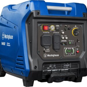 HOT DEAL Westinghouse Outdoor Power Equipment 5000 Peak Watt Super Quiet Portable Inverter Generator, Remote Electric Start
