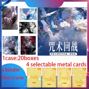 2025 Latest QiYuan JJK Jujutsu Kaisen Acrylic Boards Collection Card Gojo Doujin Acrylic Painting Rare Booster Box Hobby Gift