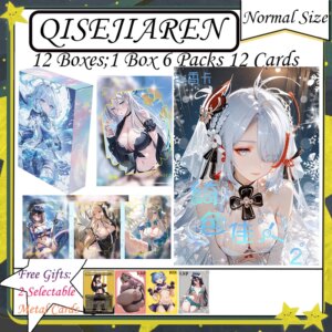 2025 Newest QISEJIAREN Goddess Story Collection Card Swimsuit Bikini Waifu Booster Box Habbies Gifts
