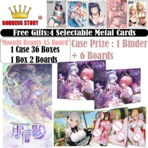 MOONLIT BEAUTY A5 Board – Goddess Story Collection Anime & Games Themed Girls’ Party Swimsuit Costume Doujin Toy for Hobby Gifts