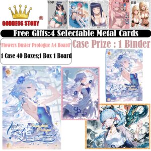 Flowers Duster Prologue A4 Board Goddess Story Collection Anime Swimsuit Party Cards Ideal Girls Favoriting Doujin Hobbies Gifts