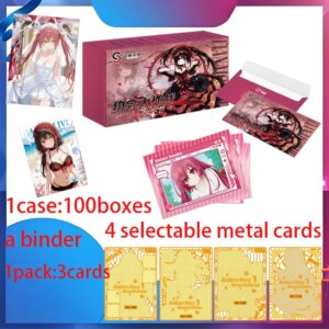 2025QiSi creative “love song”Double Wings Card Tokisaki Kuando Yatogami Tohka Date A Live Card Anime Character Collection Card