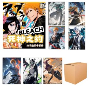 Bleach Card Collection B5 Cards Booster Box Artistic Realm Male God Kid Stoys Playing Cards Tables Games Tcg