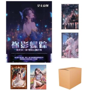 Royal Card Wholesales Demon Slayer Collection Cards Booster Box Wave3 The Butterfly Trace Waifu Kids Playing Cards Tables Games