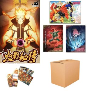 Meow Valley Naruto Collection Cards Booster Box Wave1 Super Burning Tearing Fun Kids Toys Playing Cards Tables Games