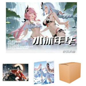 Wholesales Goddess Story Collection A5 Card Booster Box Wave1 Shui Mu Nianhua Sexy Style Waifu Kids Playing Cards Tables Games