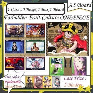 ONEPIECE Forbidden Fruit Culture A5 Board Game – Anime One Piece Character Collection Cards Nami Luffy CCG ACG Child Gift Toy