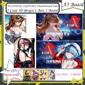 FLOATING LIGHT COLLECTION Her Unauthorized Tears A5 Boards Goddess Anime Goddess Character Albedo Nezuko Rem Nami Power Zero 2