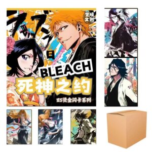 Wholesale Bleach Cards Booster Box Yijing B5 Size Flash Card Animation Game Collection Card Table Games Children Birthday Gifts