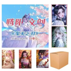 Demon Slayer Cards Wholesale Booster Box Teng Yang New Acrylic Collection Card Board Game Card Holiday Gifts For Children