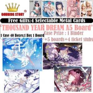 THOUSAND YEAR DREAM A5 Flash Board – Anime Goddess Story Collection Girl’s Party Swimsuit Party Doujin Toy for Hobby Gifts