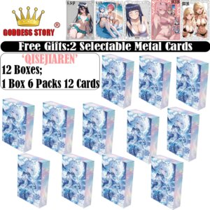 2025 QISEJIAREN Goddess Story Collection Card Swimsuit Bikini Waifu Booster Box – Hobbies Gifts for Fans