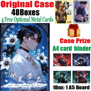 Xinxin Card Studio In the Name of Love 2 Anime Genshin Impact Honkai Star Rail JJK A5 Acrylic Colored Paper Male God Nude Card