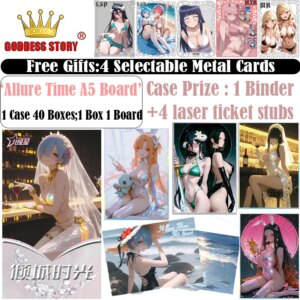 Allure Time A5 Board – Goddess Story Collection Anime & Games Themed Girls’ Party Swimsuit Costume Doujin Toy for Hobby Gifts