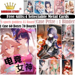 E-sports goddess A5 Board Goddess Story Collection Anime Games Girl Party Swimsuit Party Doujin Toy Hobby Gifts