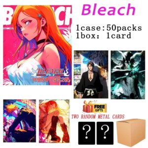 Galaxy Studio Bleach Card Collection Edition B5 Cards Booster Box Binder Male God Kid Stoys Playing Squid Game Card Tcg