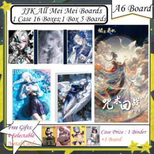 All Mei Mei Boards Jujutsu Kaisen Cards A6 Boards Gojo Satoru Nanami Hobby Collection Cards Doujin Booster Box Kids Toys Gifts