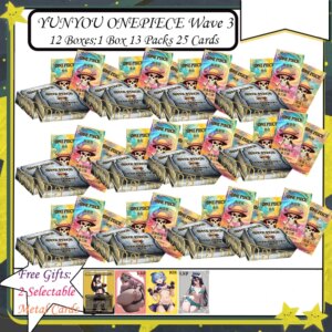 YUNYOU ONEPIECE Wave 3 ONEPIECE Collection Card Trading Anime Nami Luffy Character Collection CCG ACG Game Gift for Children Toy