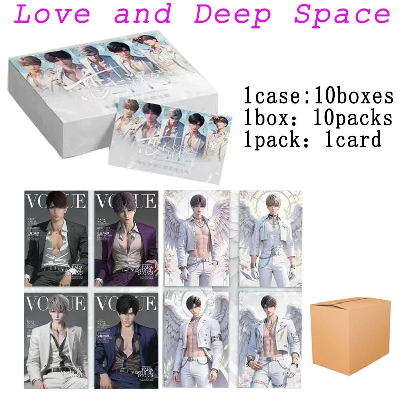 Magic Card Creative Love And Deepspace Wholesales Collection Cards Boster Box Wave1 Anime Character Cards Hobby Gift Squid Games