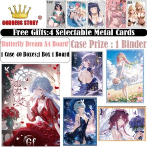 Butterfly Dream A4 Flash Board – Anime Goddess Story Collection Girl’s Party Swimsuit Party Doujin Toy for Hobby Gifts