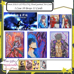 Forest SOLO LEVELING Hand-painted Art Cards Solo Leveling Collection Cards Anime Version Party Gift Toy Games Birthday Gift
