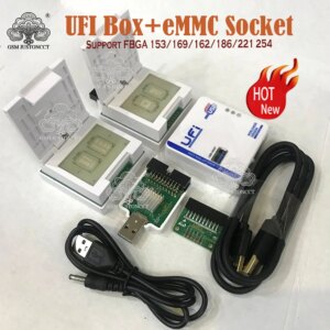 2025 Original UFI BOX UFS ToolBox UFS 153 + UFS 254 Socket Adapter ( UFS 153 , UFS 254 ) 2 IN 1 Socket Adapter UFI UFS Prog