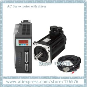130ST-M10025 130ST 10N.M 2.6KW 2500rpm AC Servo Motor with brake and Driver with 10m Cable