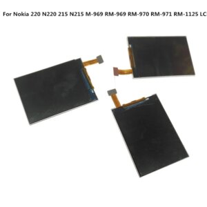 Azqqlbw 100pcs/lot For Nokia 220 N220 215 N215 M-969 RM-969 RM-970 RM-971 RM-1125 Screen LCD Display Repair Parts