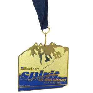 Zinc Alloy Marathon Running Custom Medal, 120 Pcs