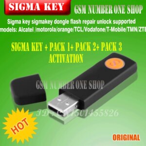 Sigma key /sigma dongle Pack1/pack2/pack3 actived Sigmakey Entsperren dongle Flash/Entsperren/Reparatur-werkzeug For MTK
