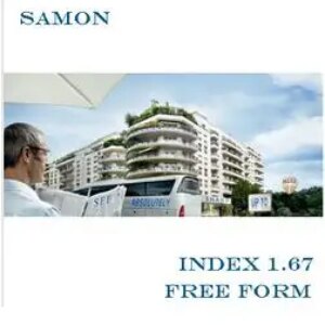 NEW index 1.67 multi-focal lenses free form progressive lenses wider focus optical prescription lenses for far and reading