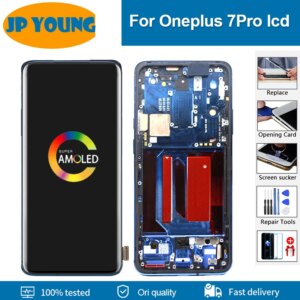 6.67″ Original AMOLED Display For OnePlus 7 Pro 7Pro 7TPro Touch Screen For One Plus 7T Pro 1+7Pro 1+7T Pro LCD with frame