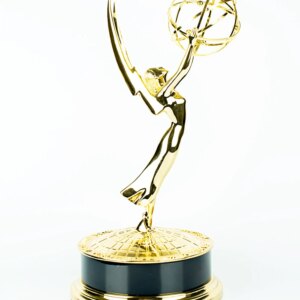 2024  28CM Real 1:1 zinc alloy Emmy Trophy Factory Directly Sales Emmy trophy Academy Award of Metal