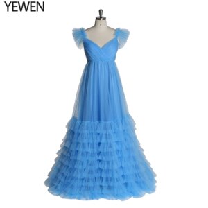 Custom Short Sleeve Photography And Maternity Dresses Mesh Long Pregnancy Photoshoot Dress Baby Shower Dress for Pregnant Women