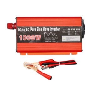 Inverter 12v/24v to 110v/220v Pure Sine Wave Inverter 12v 220v 1000W 1600W DC to AC Portable Auto Converter Car Solor Inverter