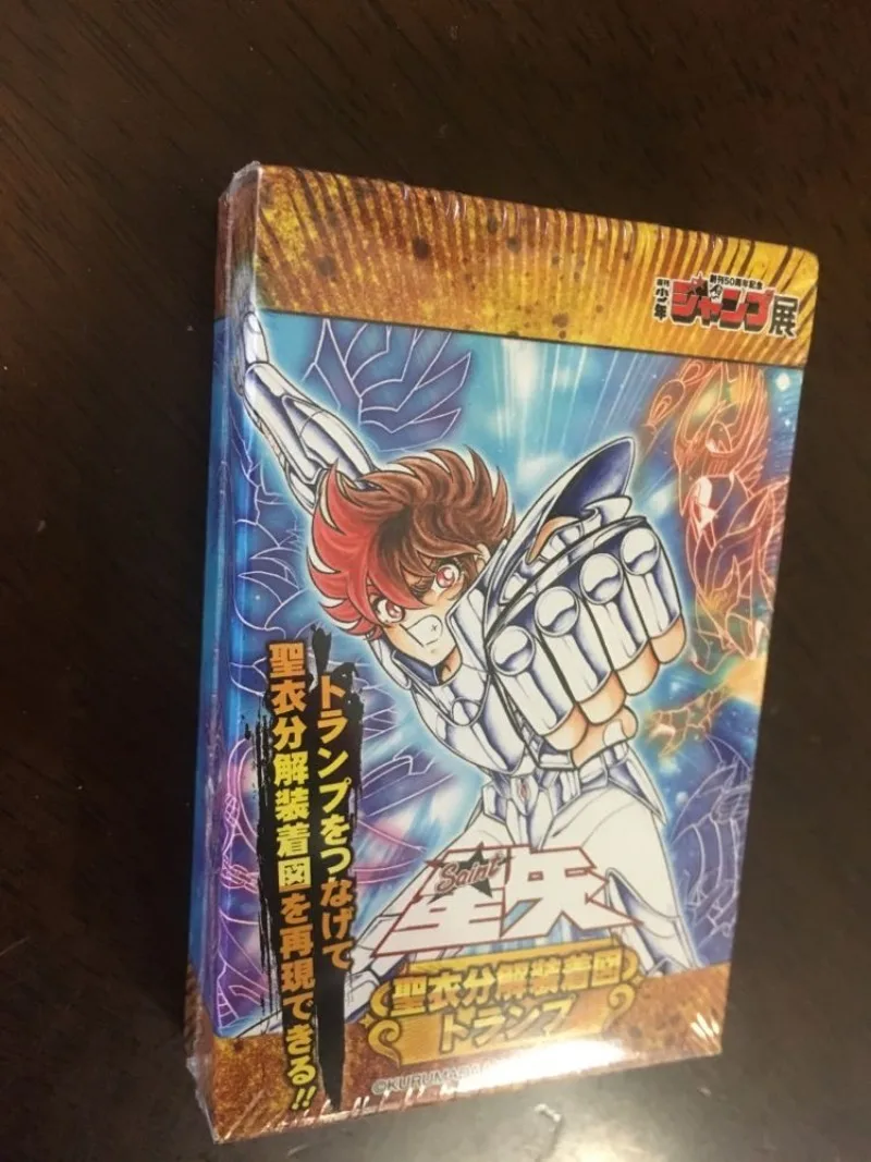 Jump Exhibition Limited Edition - Weekly Shonen Jump 50th Anniversary - Saint Seiya: Saint Cloth Illustrated Playing Cards